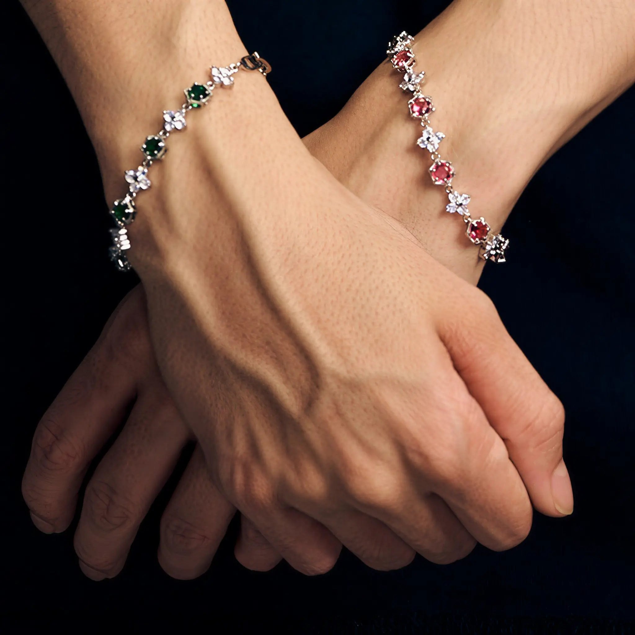Aurora Snow Blossom Zircon Bracelet