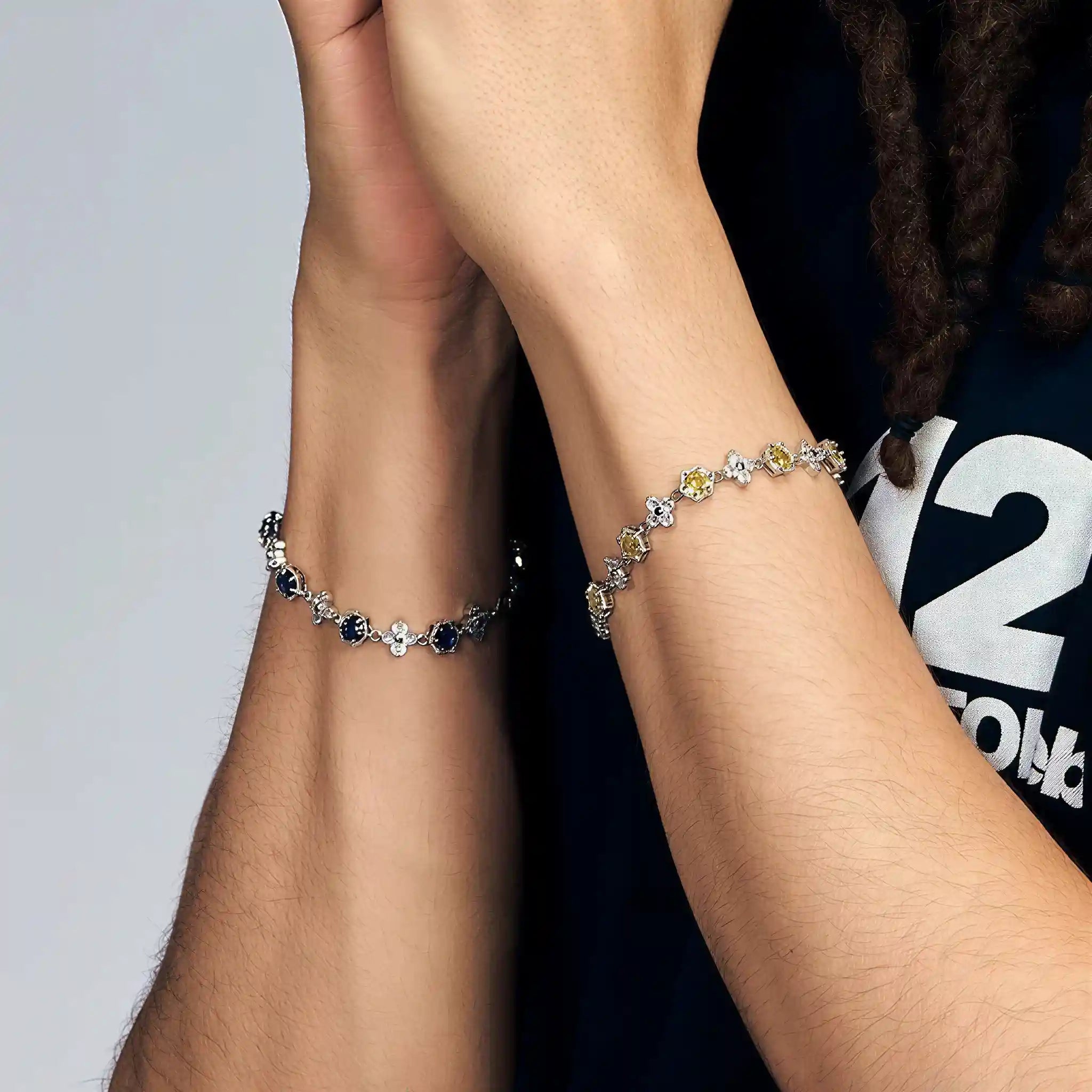 Aurora Snow Blossom Zircon Bracelet